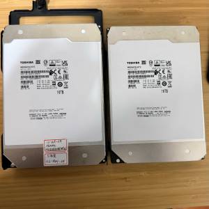 Toshiba MG08ACA16TE 2隻