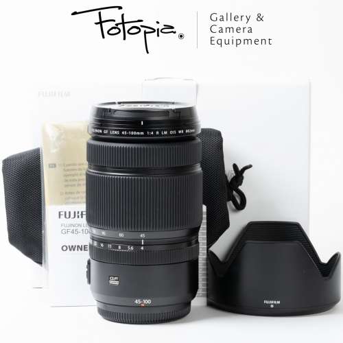 || Fujifilm Fujinon GF 45-100mm F4 R LM OIS WR, Like New with full packing ||