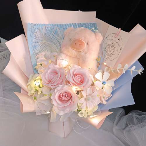 睇下文&middot;文盲勿擾&middot;不轉wtsapp/電話‼️獨家原創&middot;專業花藝師主理 正版lulu豬花束 ...