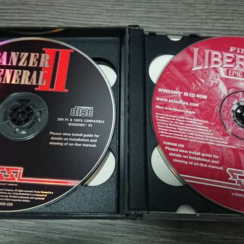 中古 正版電腦遊戲4隻