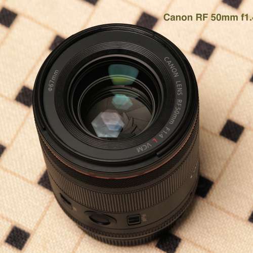 Canon RF 50mm f1.4 VCM