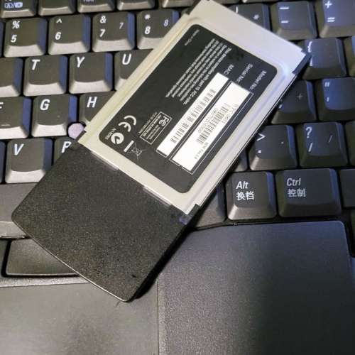 絶版罕有 LevelOne WPC-0601 300MBps 802.11n PCMCIA WIFI網卡 (Cardbus)