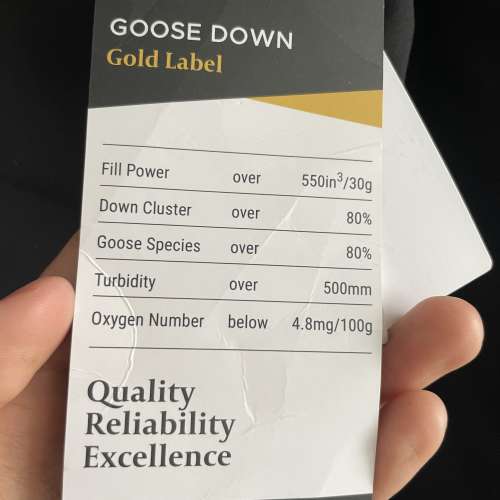 全新FILA 鵝絨外套