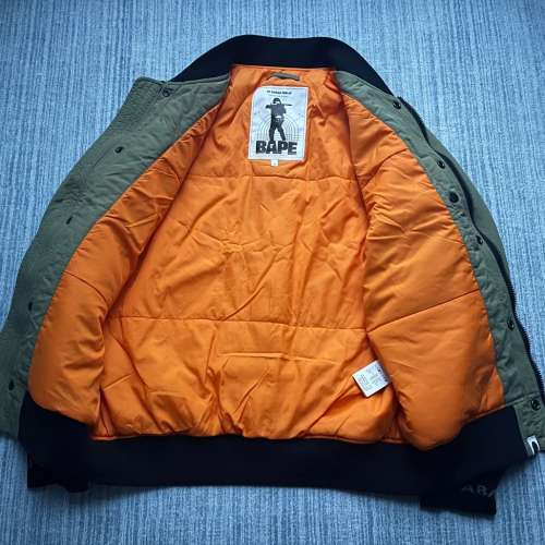 全新A BATHING APE夾棉Bomber Jacket