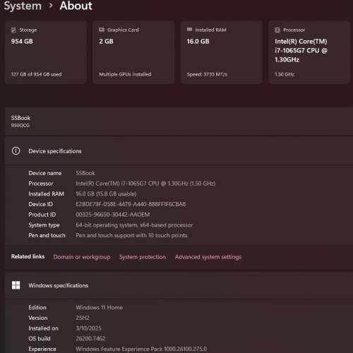 Samsung Galaxy Book Flex