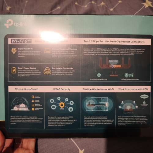 全新Tp link ax55pro 3000