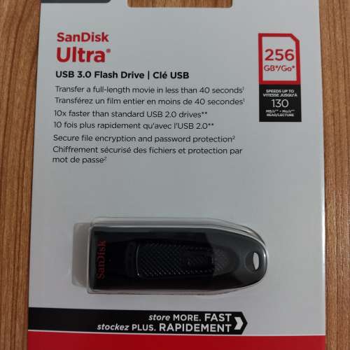 全新256GB SanDisk USB 手指 (USB 3.0)