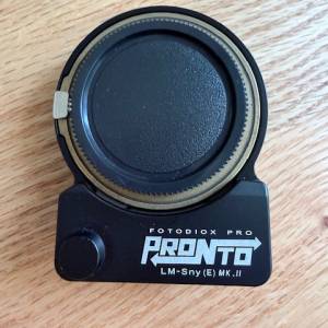 Leica M Lens to Sony E-Mount 自動對焦環 (Fotodiox Pro PRONTO Mark II ) not 天工