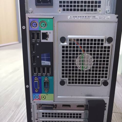 電競主機Dell  i3 4130 8g ram 256gb ssd GTX 1050Ti windows 10 pro