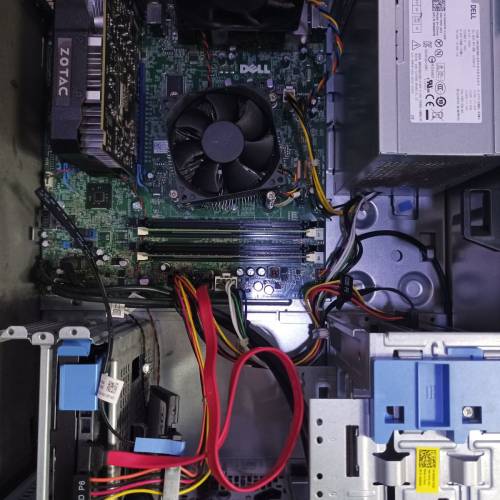 電競主機Dell  i3 4130 8g ram 256gb ssd GTX 1050Ti windows 10 pro