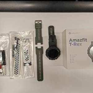 平售Amazfit T-Rex 第一代 （齊料）加三款可換錶帶