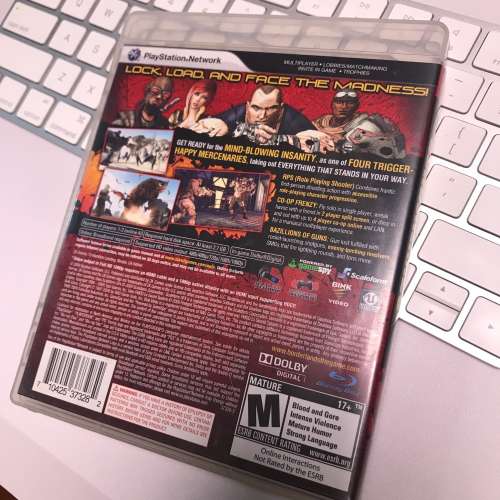 💽 BORDERLANDS for PS3 Video Game USED 遊戲 光碟 🎮