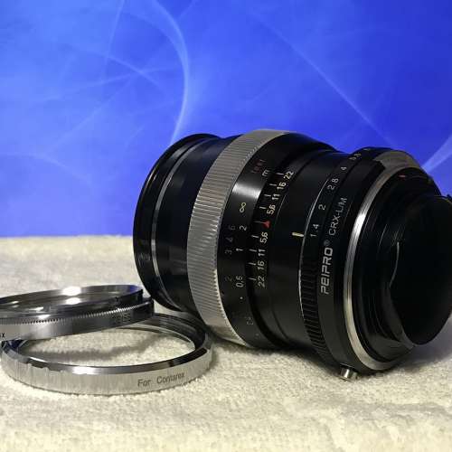 Contarex Zeiss Distagon 25mm f2.8（送原廠UV保護鏡+濾鏡接環+CRX-Leica M Mount轉...