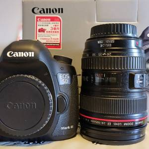 Canon EOS 5D Mark III + EF 24-105mm F4 L IS USM 不散賣 SC: 12106