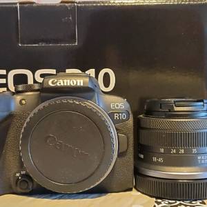Canon R10 w 18-45, 18-150, 10-18 不拆散