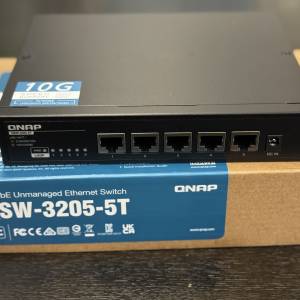 QNAP 10GbE 行貨兩年保Ethernet Switch QSW-3205-5T