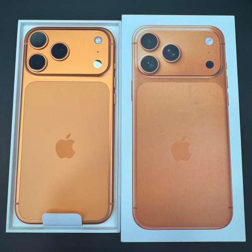 全新未用過 iPhone 17 Pro Max 256GB 橙色 香港行貨 蘋果保養一年 全套有盒有配件 ...