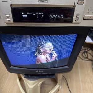 SONY 古董13寸顯像管 電視