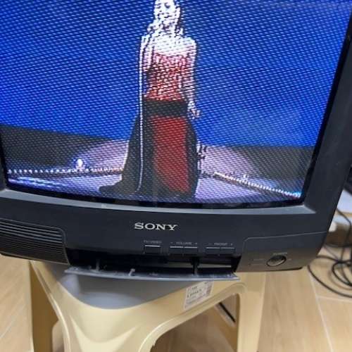 SONY 古董13寸顯像管 電視