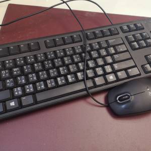 95% new Dell USB keyboard and USB mouse