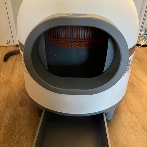 全自動貓砂盆超大號 喵理事全自動貓砂盆超大號 電動清理貓廁所封閉式鏟屎防沙外濺 ...