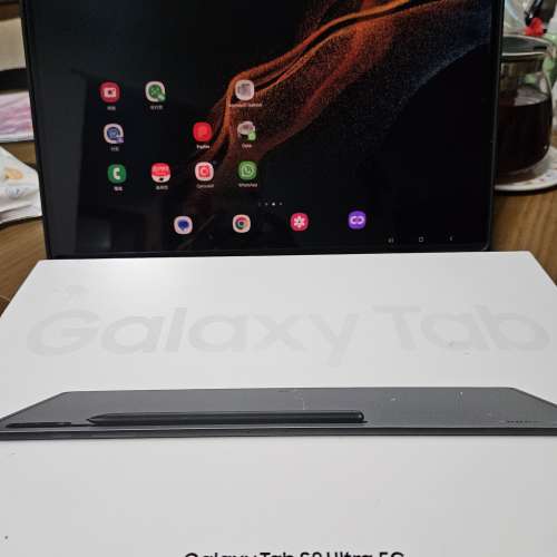 99% 新Samsung Tab S8 Ultra 5G