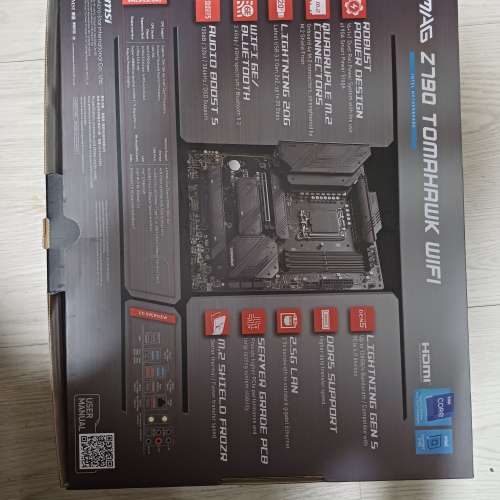 cpu13600k + msi z790 board