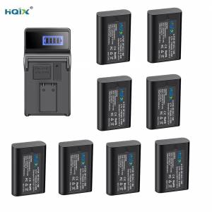 8 Pcs BP-SCL1 Batteries With LCD Display USB Charger 八電池連充電機