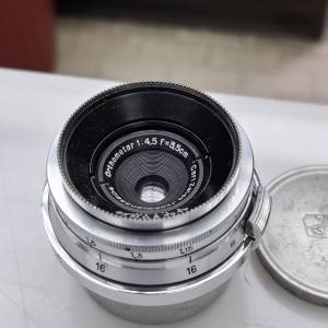 CARL ZEISS JENA ORTHOMETAR 3.5CM F4.5 CONTAX RF MOUNT