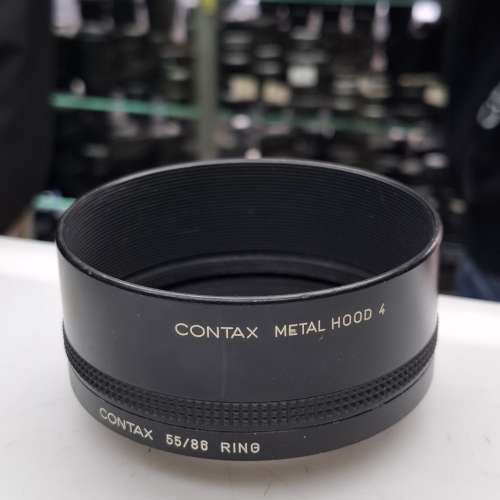 CONTAX 55/86 RING CONTAX METAL HOOD 4