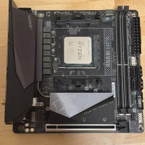 Gigabyte b550i aorus pro ax + 3700X