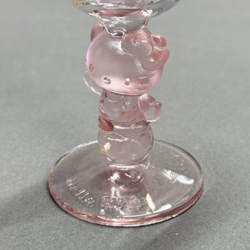 全新絕版 Hello Kitty 玻璃酒杯 約18mm 高 Sanrio Co 1993年出品 日本製造