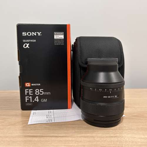 Sony FE 85mm F/1.4 GM(SEL85F14GM)