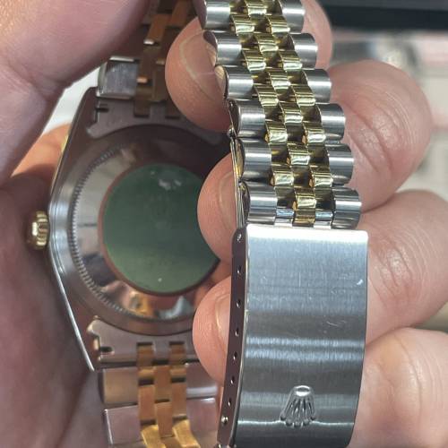 ROLEX 16233 金鋼 水泡大石字 20格 $53800