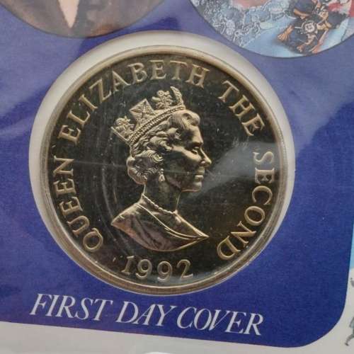 (1992)QEII  40 TH ANNIVERSARY of the Accession to the Throme commemorative coin