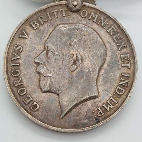 1914 1918Ming George V Silver Horse Medal WWI Antique Military Collectivles