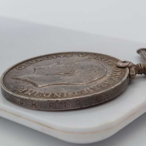 1914 1918Ming George V Silver Horse Medal WWI Antique Military Collectivles