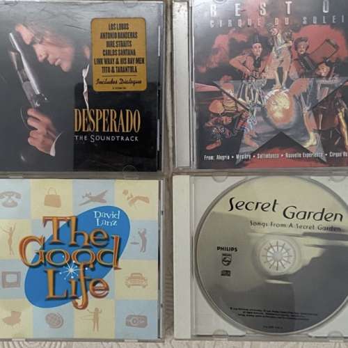 電影音樂，樂隊演奏音樂 4 CDs