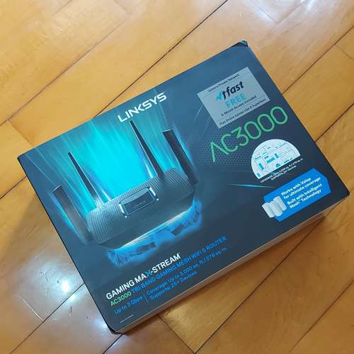 Linksys Tri Band Gaming Mesh Wifi 5 Router AC3000