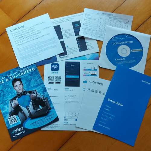 Linksys Tri Band Gaming Mesh Wifi 5 Router AC3000