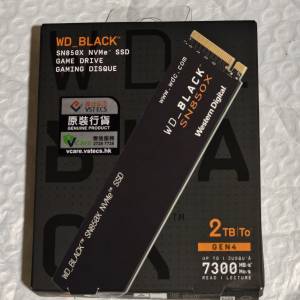 WD Black SN850X 2TB NVMe Gen4 SSD