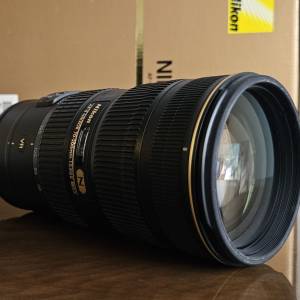 Nikon AF-S 70-200mm f/2.8G ED VR II 送 TC-20E III 及 B+W Filter