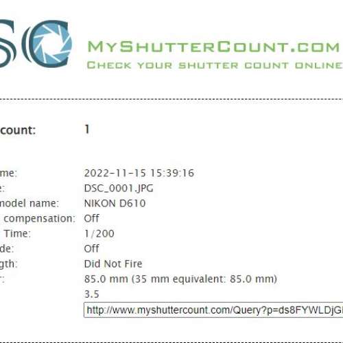 全新NIKON D610 (Full Frame 全幅)