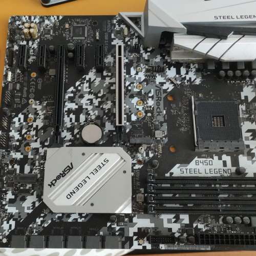 Socket AM4 故障主板 兩張 Asrock B450 MSI B550