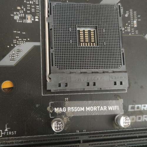 Socket AM4 故障主板 兩張 Asrock B450 MSI B550