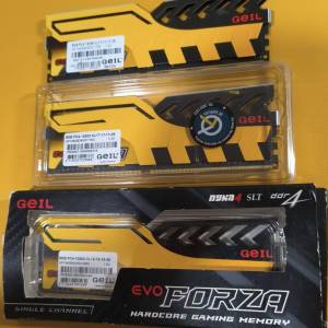 三條 Geil DDR4 2400 8x3 Desktop Ram