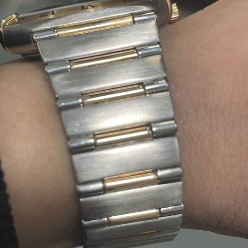 Omega Constellation 1301.60.00 18K玫瑰金鋼款式 原裝啡色鑽石字面35mm 自動機芯 ...