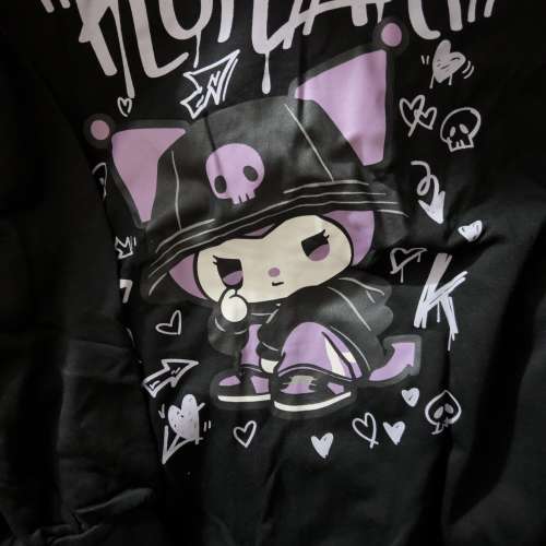 睇下文&middot;文盲勿擾&middot;不轉wtsapp/電話‼️2025日本sanrio全新正版 kuromi hoodie 帽te...
