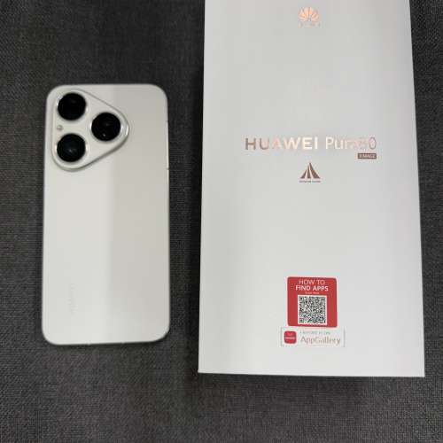 全新已拆封港版Huawei Pura80手機