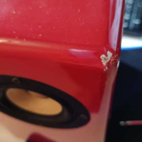 放國產名物 aune x3.紅欅木同軸坐枱喇叭一對=$300